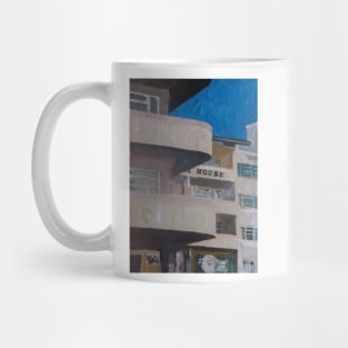 Bauhaus Building In Sunny Tel Aviv, Israel Mug